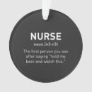 Search for funny nurse ornaments Humour