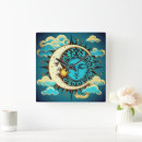 Search for celestial sun clocks Moon