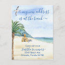 Search for beach address postcards Watercolor
