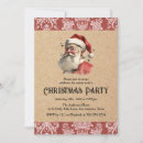 Recherche de père vintage noël invitations Élégant