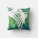 Search for tropical jungle pillows Blue