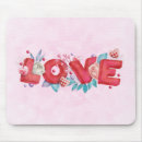 Recherche de texte rouge tapis souris Amour