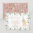 Recherche de petit lapin vœux cartes Aquarelle