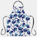 Search for blue pansy aprons Pattern