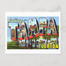 Recherche de tampa la floride cartes postales Vintage