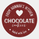 Search for treats from stickers Baked with love