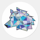 Search for wolf face stickers Animal