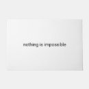 Search for motivational doormats Black and white