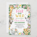 Search for four ever wild Jungle birthday