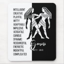 Search for zodiac gemini mousepads Horoscope
