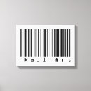 Recherche de de code barres art Minimaliste