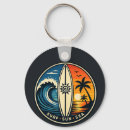 Search for palm trees rounded keychains Surf culture