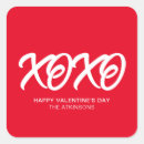 Search for modern valentines day stickers Xoxo