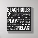 Search for beach canvas prints Black