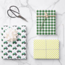 Search for green tractor wrapping paper Green and yellow