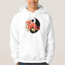 Search for yin yang hoodies White
