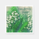 Search for lily of the valley napkins Flowers