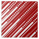 Recherche de points blancs rouges carreaux Moderne