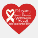 Search for go red stickers Heart disease awareness