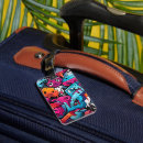 Search for graffiti luggage tags Cute