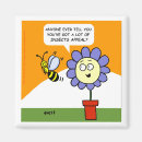 Recherche de insecte drôle magnets Abeille