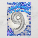 Search for 9 year old boy birthday invitations For kids