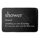 Search for funny text bath mats Humour