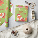 Search for fox christmas wrapping paper Funny