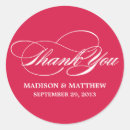 Search for chalk wedding stickers Thank