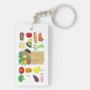 Search for fruit and vegetables keychains Veggies