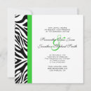 Search for lime green and black invitations Stylish