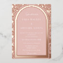 Search for rose pattern invitations Dusty blue