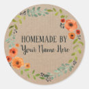 Search for homemade cookies stickers Rustic
