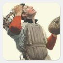 Search for baseball catcher stickers Retro
