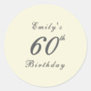 Search for sixtys stickers Milestone birthday