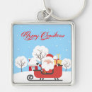 Search for sleigh keychains Santa