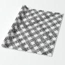 Search for black lace wrapping paper Black and white