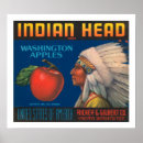 Search for indian head posters Vintage