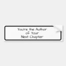 Search for author bumper stickers Writer