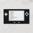 Recherche de gamer business cards Technologie