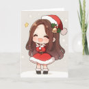 Search for chibi christmas cards Kawaii