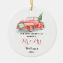 Search for truck ornaments Newlywed