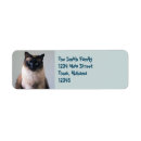 Search for siamese return address labels Pet