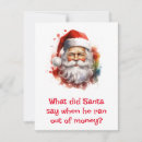 Search for funny money holiday cards Silly