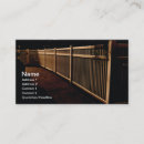 Search for fence business cards White