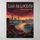 Recherche de san francisco vintage travel posters De voyage
