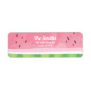 Search for watermelon fruit return address labels Birthday