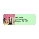 Search for umbrella return address labels Retro