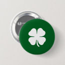 Search for four leaf clover buttons Shamrock