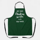 Search for ugly christmas sweater aprons Humour